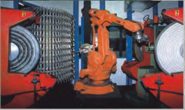 機(jī)器人拋光車(chē)間